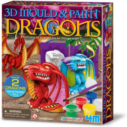 3D Mould & Paint Dragon